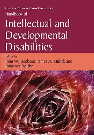 Cover of Handbook of Intellectual and Developmental Disabilities