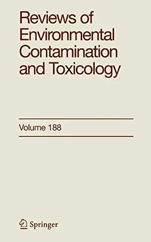 Cover of Reviews of Environmental Contamination and Toxicology