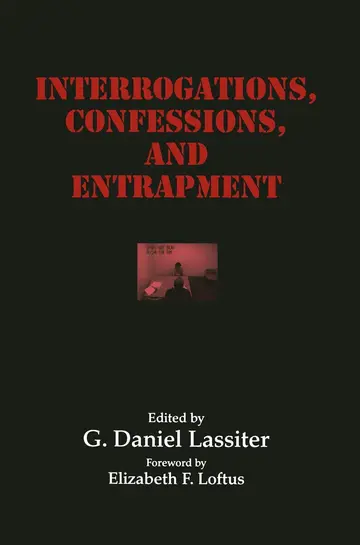 Cover of Interrogations, Confessions, and Entrapment