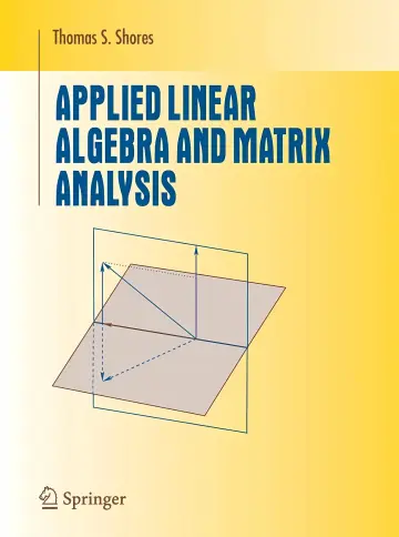 Cover of Applied Linear Algebra and Matrix Analysis