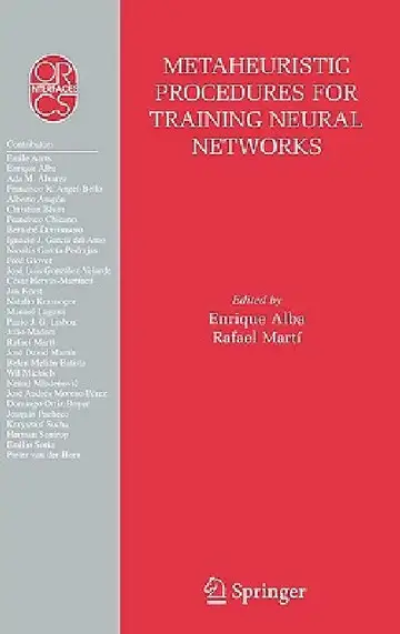 Cover of Metaheuristic Procedures for Training Neural Networks