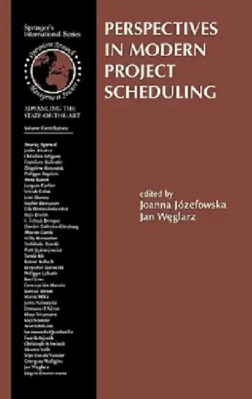 Cover of Perspectives in Modern Project Scheduling