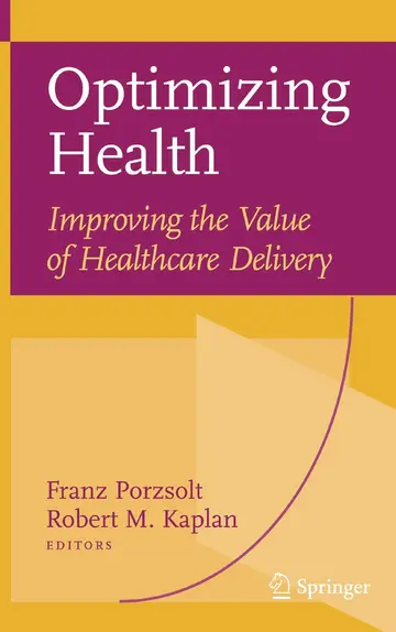 Cover of Optimizing Health