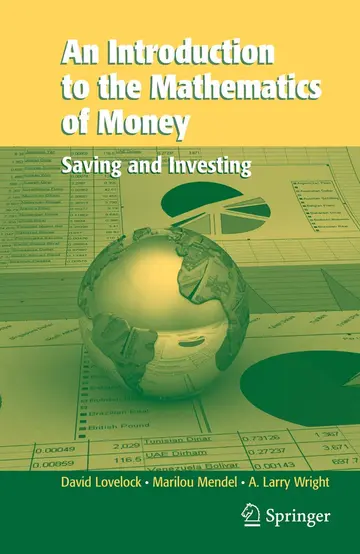 Cover of An Introduction to the Mathematics of Money