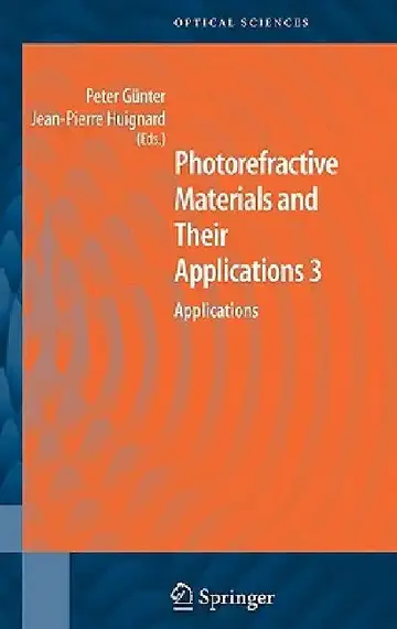 Cover of Photorefractive Materials and Their Applications 3