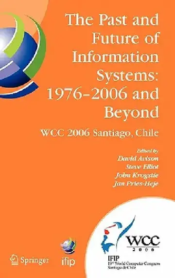 Cover of The Past and Future of Information Systems