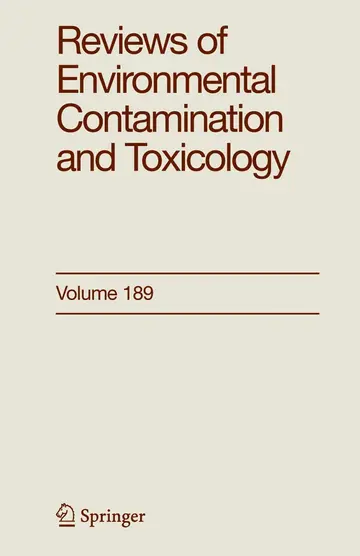 Cover of Reviews of Environmental Contamination and Toxicology 189