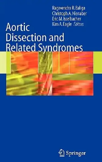 Cover of Aortic Dissection and Related Syndromes