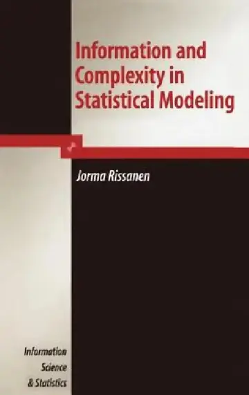 Cover of Information and Complexity in Statistical Modeling