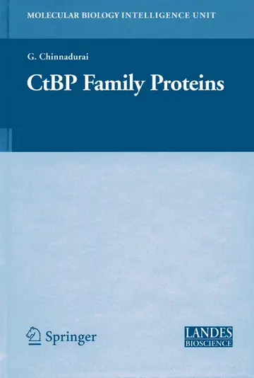 Cover of Ctbp Family Proteins