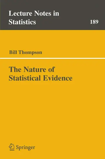 Cover of The Nature of Statistical Evidence