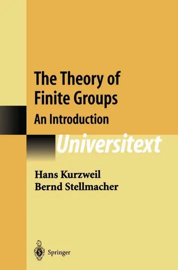 Cover of The Theory of Finite Groups