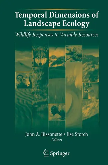 Cover of Temporal Dimensions of Landscape Ecology