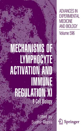 Cover of Mechanisms of Lymphocyte Activation and Immune Regulation XI