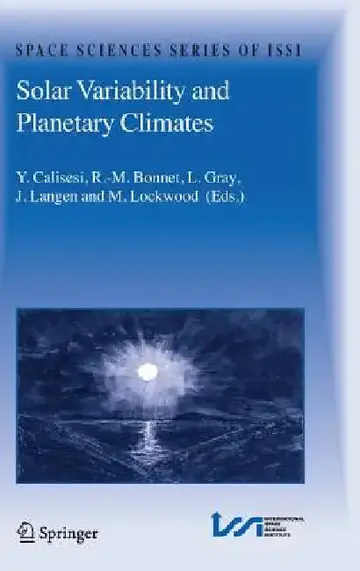 Cover of Solar Variability and Planetary Climates