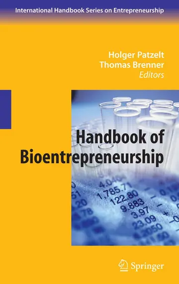 Cover of Handbook of Bioentrepreneurship (Hb)