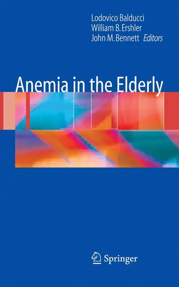 Cover of Anemia in the Elderly