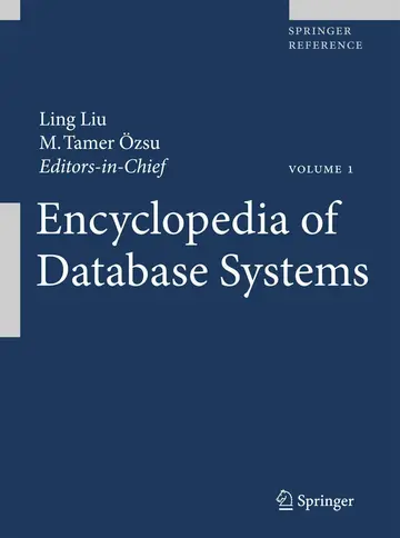 Cover of Encyclopedia of Database Systems