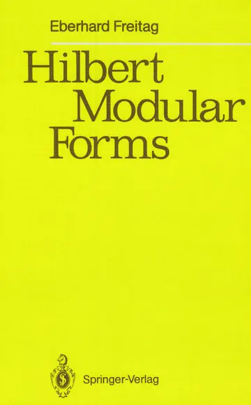 Cover of Hilbert Modular Forms