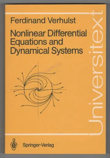 Cover of Nonlinear Differential Equations and Dynamical Systems
