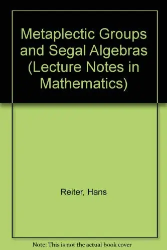 Cover of Metaplectic Groups and Segal Algebras