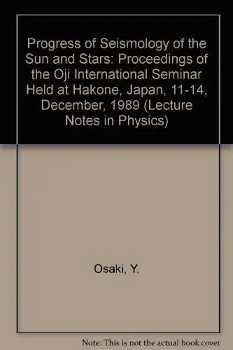 Cover of Progress of Seismology of the Sun and Stars