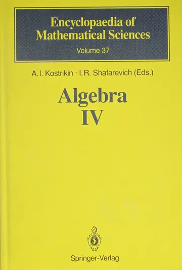Cover of Algebra Iv