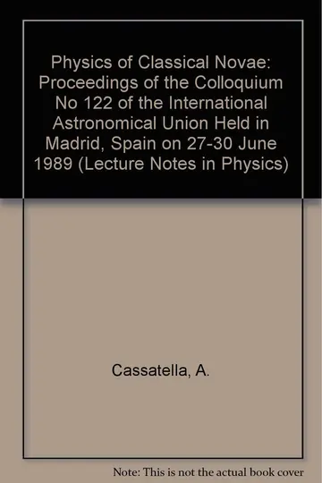 Cover of Physics of Classical Novae
