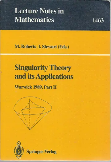 Cover of Singularity Theory and Its Applications