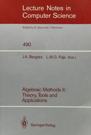 Cover of Algebraic Methods II