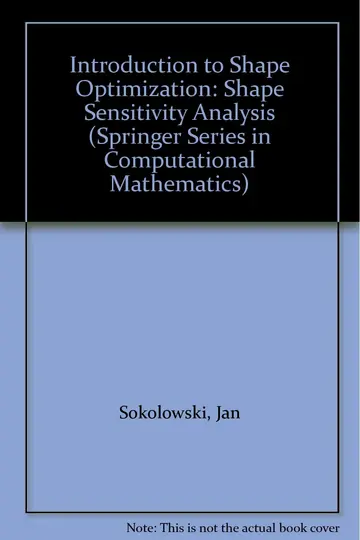 Cover of Introduction to Shape Optimization