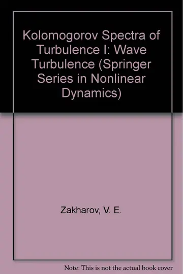 Cover of Kolomogorov Spectra of Turbulence I