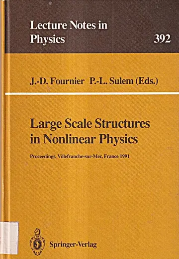 Cover of Large Scale Structures in Nonlinear Physics