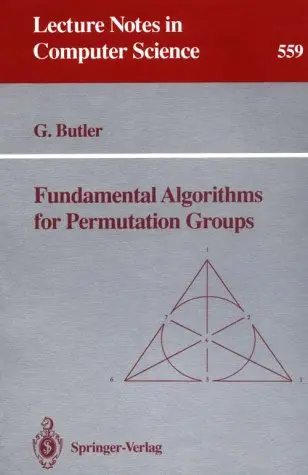 Cover of Fundamental Algorithms for Permutation Groups