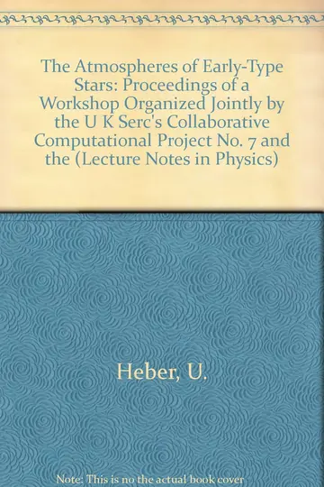 Cover of The Atmospheres of Early-Type Stars