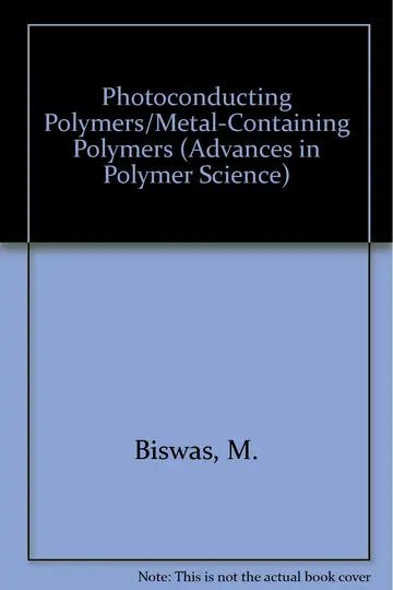 Cover of Photoconducting Polymers/Metal-Containing Polymers