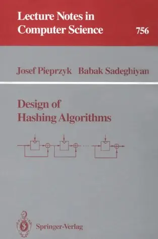 Cover of Design of Hashing Algorithms