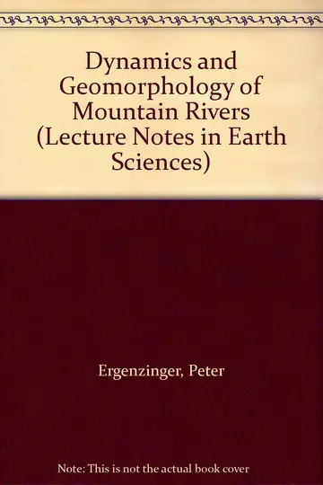Cover of Dynamics and Geomorphology of Mountain Rivers