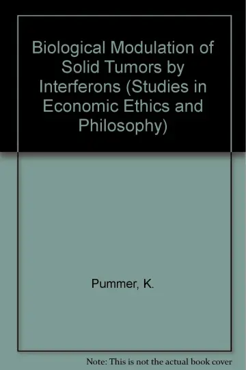 Cover of Biological Modulation of Solid Tumours by Interferons