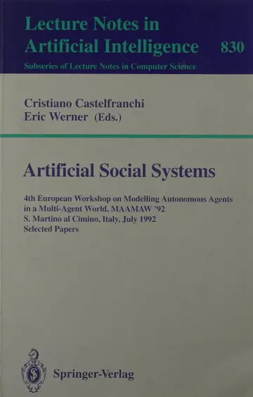 Cover of Artificial Social Systems