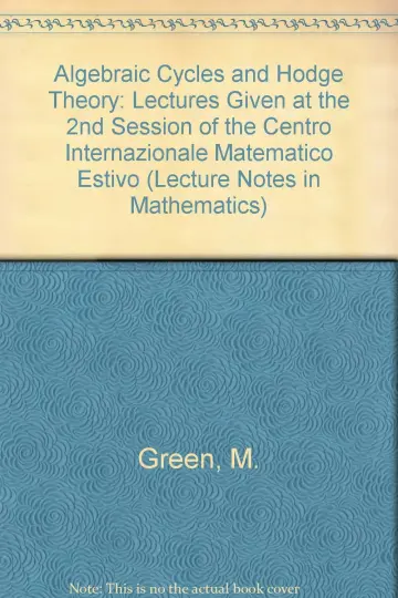 Cover of Algebraic Cycles and Hodge Theory