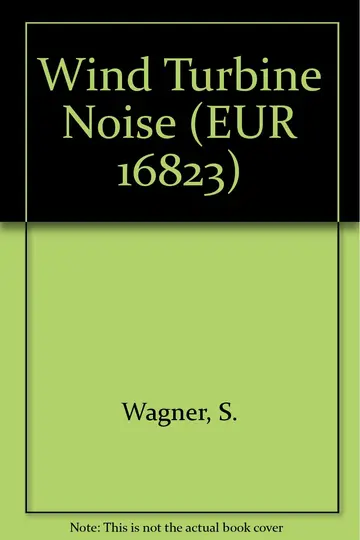 Cover of Wind Turbine Noise