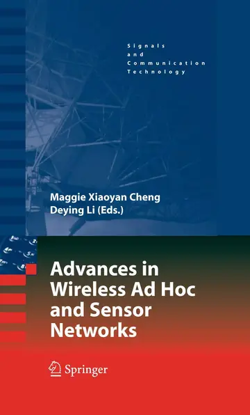 Cover of Advances in Wireless Ad Hoc and Sensor Networks