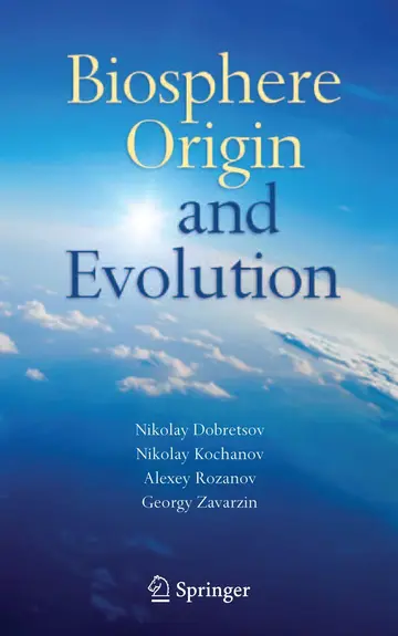 Cover of Biosphere Origin and Evolution