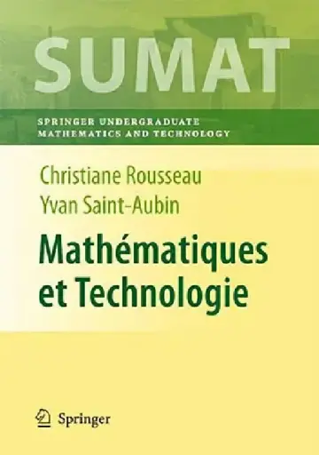 Cover of Mathématiques Et Technologie