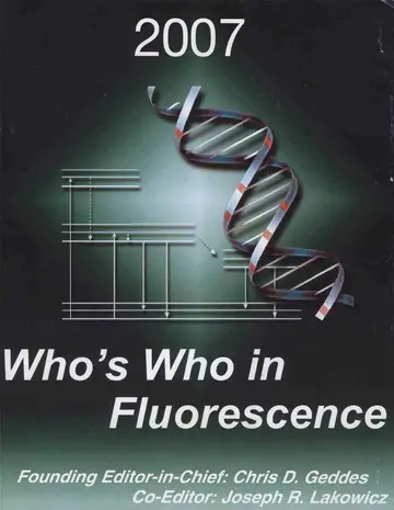 Cover of Who's Who in Fluorescence 2007
