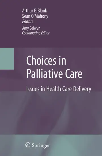 Cover of Choices in Palliative Care