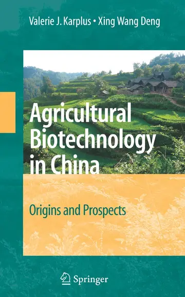Cover of Agricultural Biotechnology in China Origins and Prospects