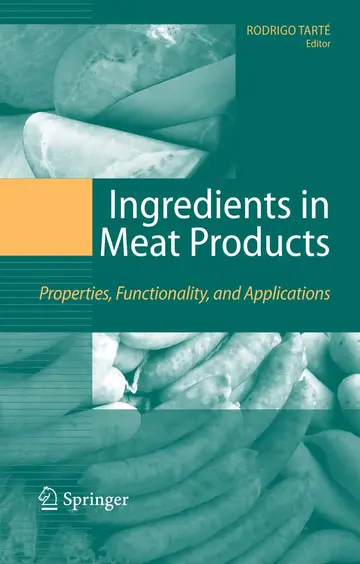 Cover of Ingredients in Meat Products
