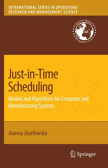 Cover of Just-in-time Scheduling (hb)